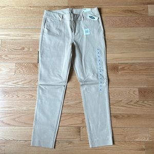 Tan, cotton pants from Old Navy. Size 6.